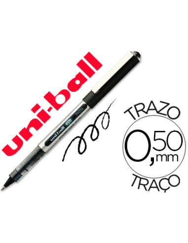 Rotulador uni ball roller ub 150 micro eye negro 05 mm unidad