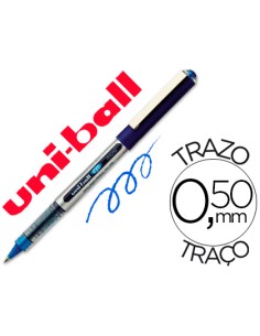 Rotulador uni ball roller ub 150 micro eye azul 05 mm unidad
