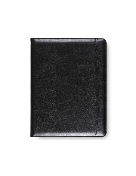 Carpeta portafolios q connect sin cremallera sin asas con departamentos interiores colornegro 320x250 mm