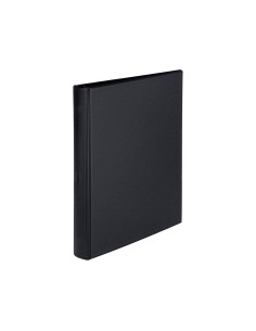Carpeta multifin alfa 3005 g 16 anillas 40 mm plastico folio negro