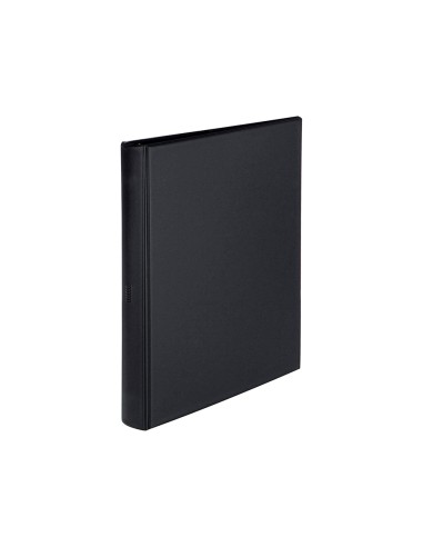 Carpeta multifin alfa 3005 g 16 anillas 40 mm plastico folio negro