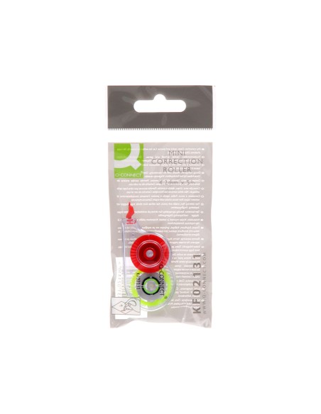 Corrector q connect cinta mini blanco 42 mm x 5 mt en blister