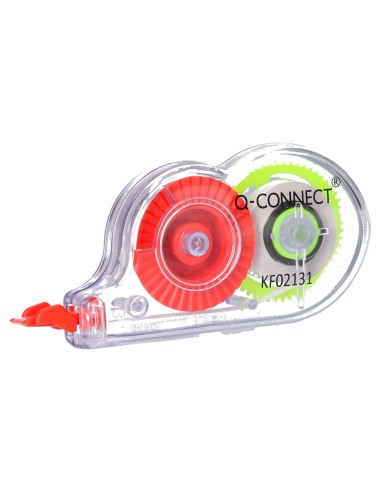 Corrector q connect cinta mini blanco 42 mm x 5 mt en blister