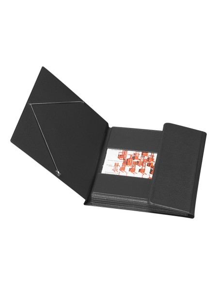 Carpeta gomas solapas plastico saro cuarto negro