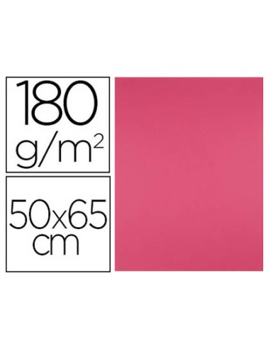 Cartulina liderpapel 50x65 cm 180g m2 fucsia