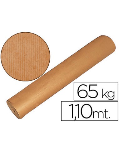 Papel kraft marron bobina 110 mt de altura 60 65 kg longitud 812 mt