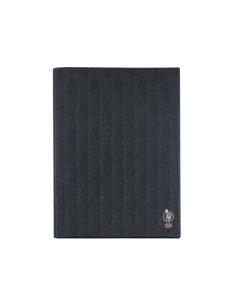 Carpeta liderpapel 4 anillas 25 mm mixtas plastico folio color negro