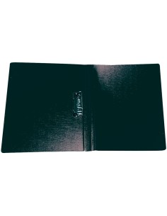 Carpeta liderpapel miniclip lateral folio plastico negro