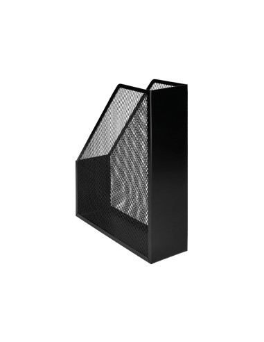 Revistero metalico q connect rejilla negro 79x289x250 mm