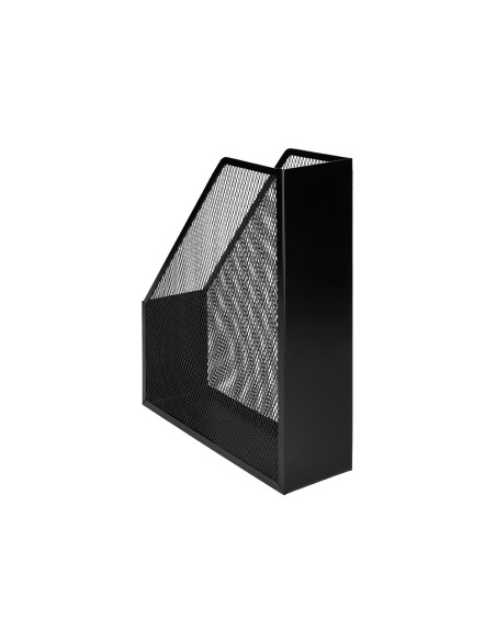 Revistero metalico q connect rejilla negro 79x289x250 mm