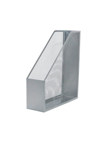 Revistero metalico q connect rejilla gxa29 gris 87x295x250 mm