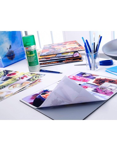 Pegamento 3m spray remount adhesivo reposicionable indefinidamente bote de 400 ml