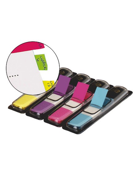 Banderitas separadoras 683 4ab dispensador 4 colores brillantes