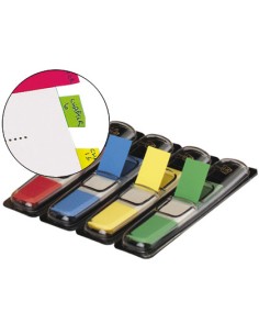 Banderitas separadoras 683 4 dispensador 4 colores