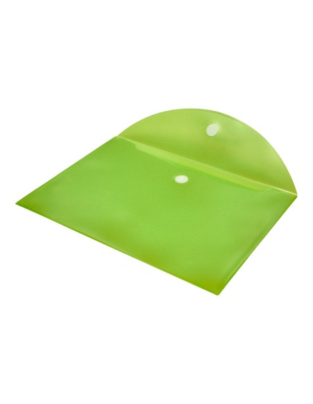 Carpeta liderpapel dossier a4 cierre de velcro verde