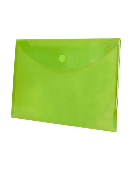 Carpeta liderpapel dossier a4 cierre de velcro verde