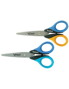 Tijera escolar maped sensoft 13 cm