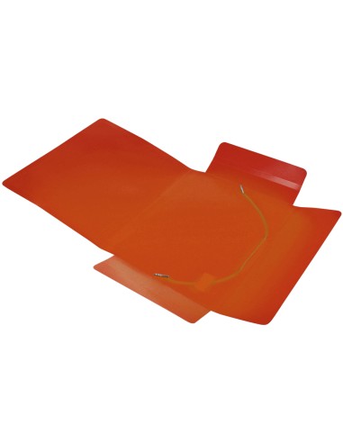 Carpeta liderpapel gomas solapas 34970 polipropileno din a5 roja