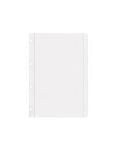 Recambio liderpapel a4 100 hojas 100g m2 liso con margen 4 taladros