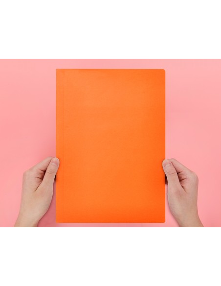 Subcarpeta liderpapel a4 naranja intenso 180g m2