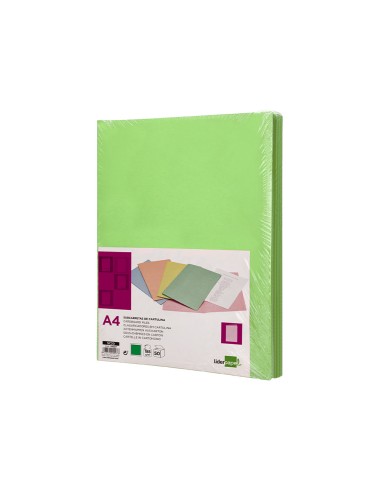 Subcarpeta liderpapel din a4 verde intenso 180g m2