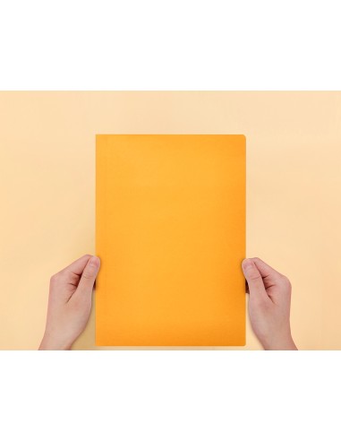 Subcarpeta liderpapel folio naranja intenso 180g m2
