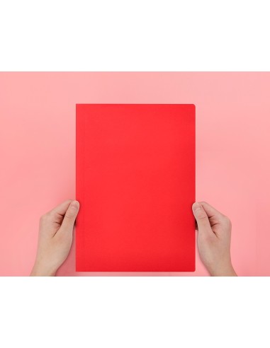 Subcarpeta liderpapel folio rojo intenso 180g m2