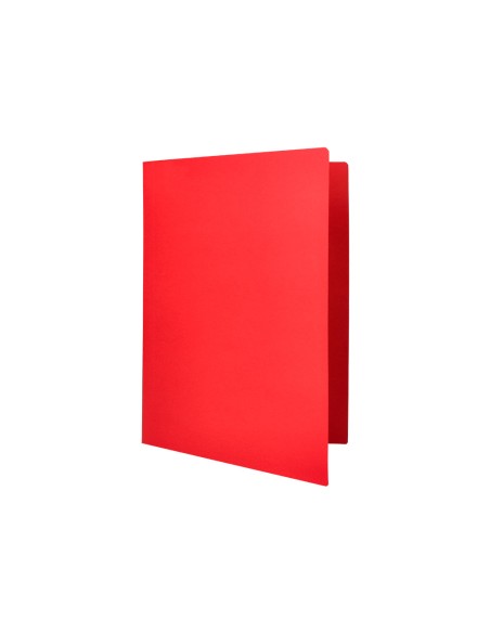 Subcarpeta liderpapel folio rojo intenso 180g m2