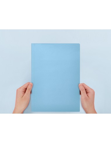 Subcarpeta liderpapel folio celeste intenso 180g m2