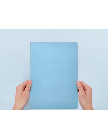 Subcarpeta liderpapel folio celeste intenso 180g m2