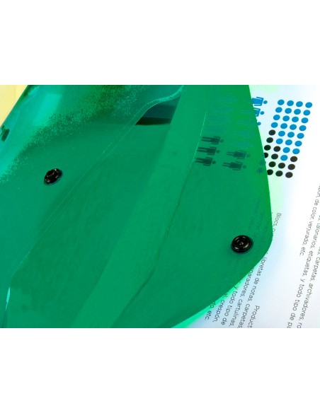 Carpeta liderpapel dossier broche 34353 polipropileno din a5 verde transparente