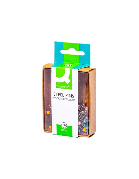 Aguja senalizadora q connect caja de 80 unidades colores surtidos