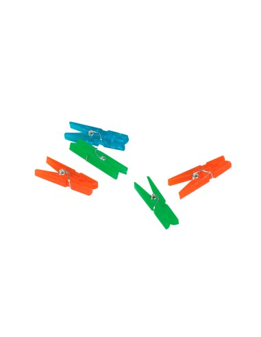 Pinza fantasia q connect 32 mm caja de 10 unidades colores surtidos