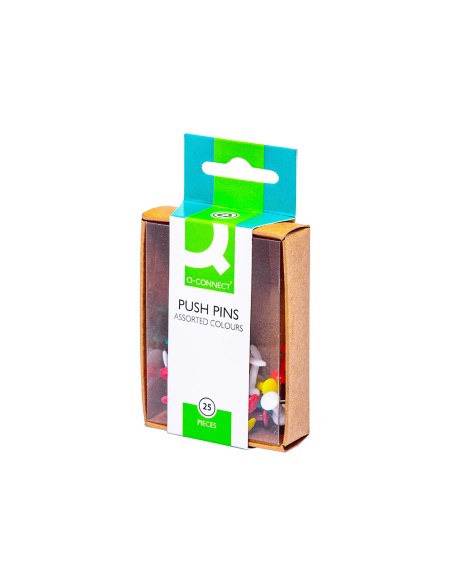 Senalizador de planos q connect caja de 25 unidades colores surtidos