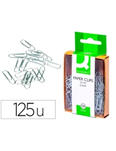 Clips niquelados q connect 26 mm caja de 125 unidades