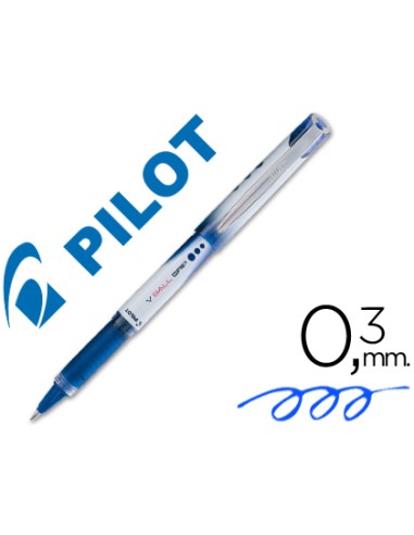 Rotulador pilot roller v ball grip azul 05 mm