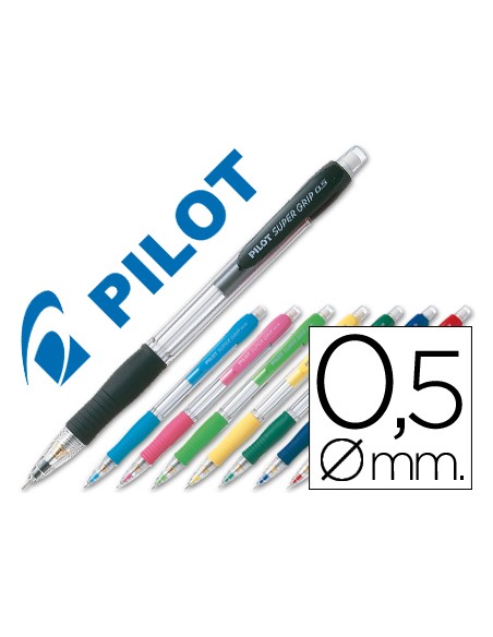 Portaminas pilot super grip 05 mm unidad