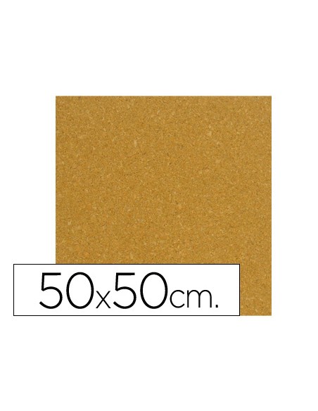 Corcho 50x50 cm grosor 4 mm unidad