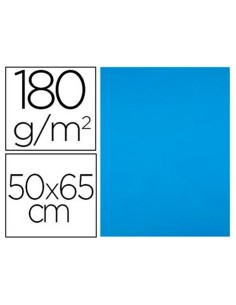 Cartulina liderpapel 50x65 cm 180g m2 azul turquesa
