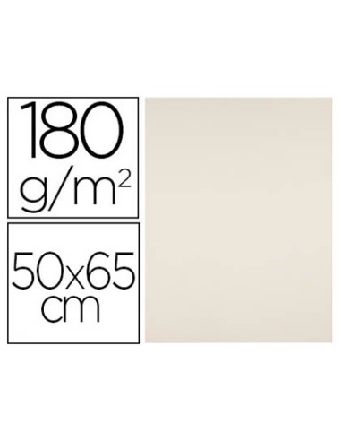 Cartulina liderpapel 50x65 cm 180g m2 crema