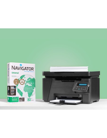 Papel fotocopiadora navigator din a4 80 gramos paquete de 500 hojas