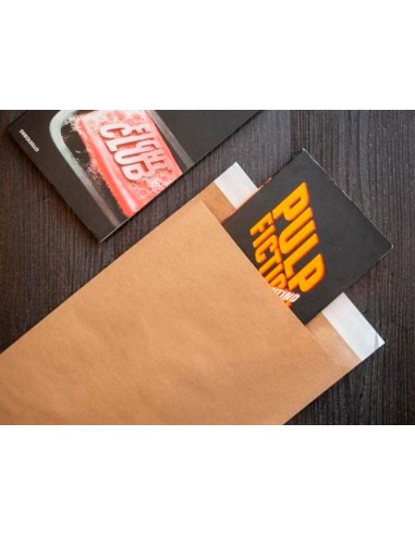 Sobre liderpapel k 36 bolsa kraft 370x450 mm caja de 100 unidades