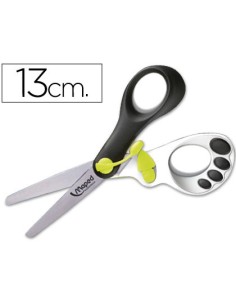 Tijera escolar maped magic up koopy 13cm con resorte para facilitar la accion del corte unidad