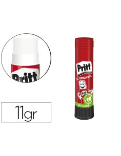 Pegamento pritt en barra 11 gr unidad