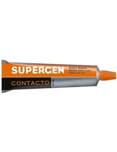 Pegamento supergen contacto 20 ml unidad