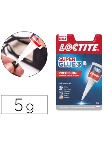 Pegamento loctite 5 gr adhesivo instantaneo precision unidad