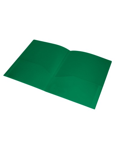 Carpeta liderpapel dossier dos bolsas canguro 45683 polipropileno din a4 verde
