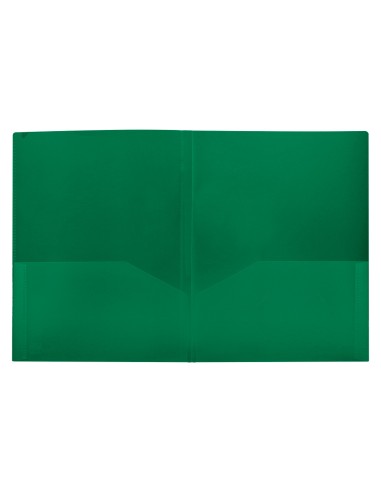 Carpeta liderpapel dossier dos bolsas canguro 45683 polipropileno din a4 verde