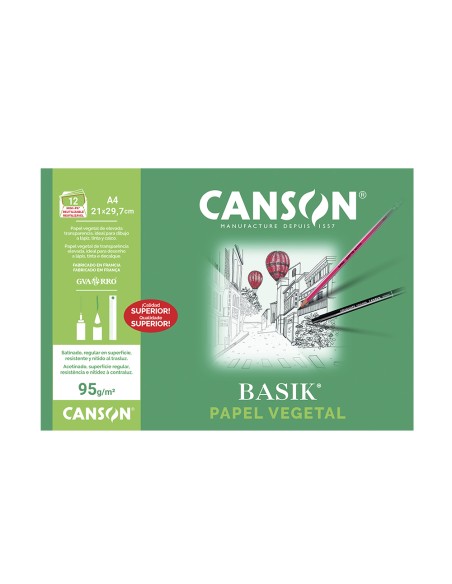 Papel vegetal guarro din a4 90 95 gr minipack de 12 hojas Papel vegetal guarro din a4 90 95 gr minipack de 12 hojas
