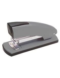 Grapadora petrus 2001p color gris capacidad 20 hojas
